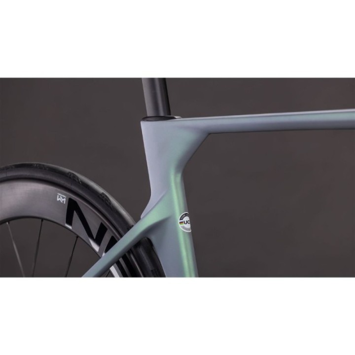 Bicicleta Cube Litening Aero C:68X SLT seagrey´n´black