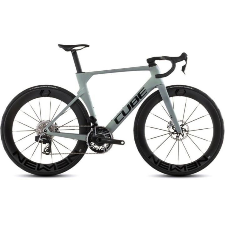 Bicicleta Cube Litening Aero C:68X SLT seagrey´n´black