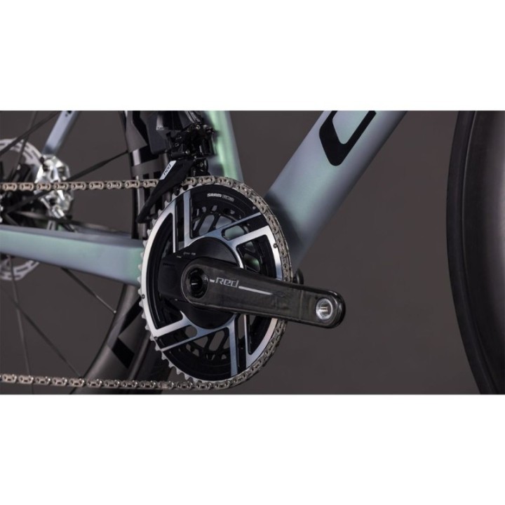 Bicicleta Cube Litening Aero C:68X SLT seagrey´n´black