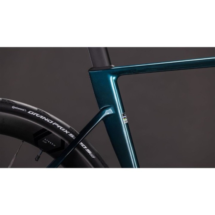 Vélo Cube Litening AIR C:68X SLX chromeblue´n´ liquidblue