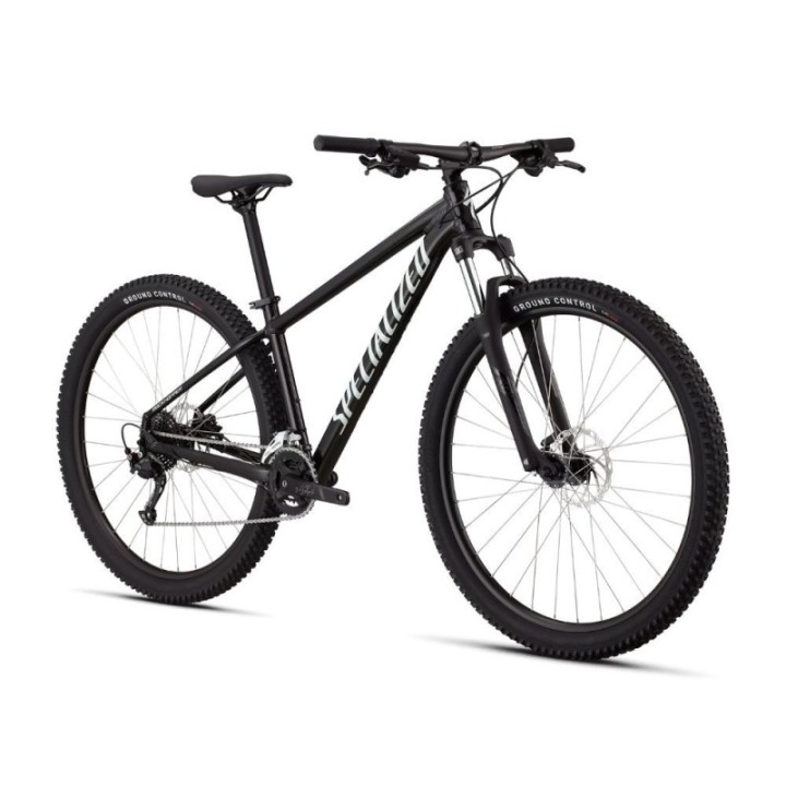 Vélo Specialized Rockhopper Base Gloss Obsidian Dune White 2026