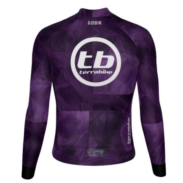 Maillot homme à manches longues Gobik Hyder Terrabike Malva