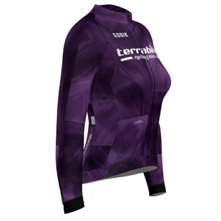 Maillot Femme Manches Longues Gobik Hyder Terrabike Malva