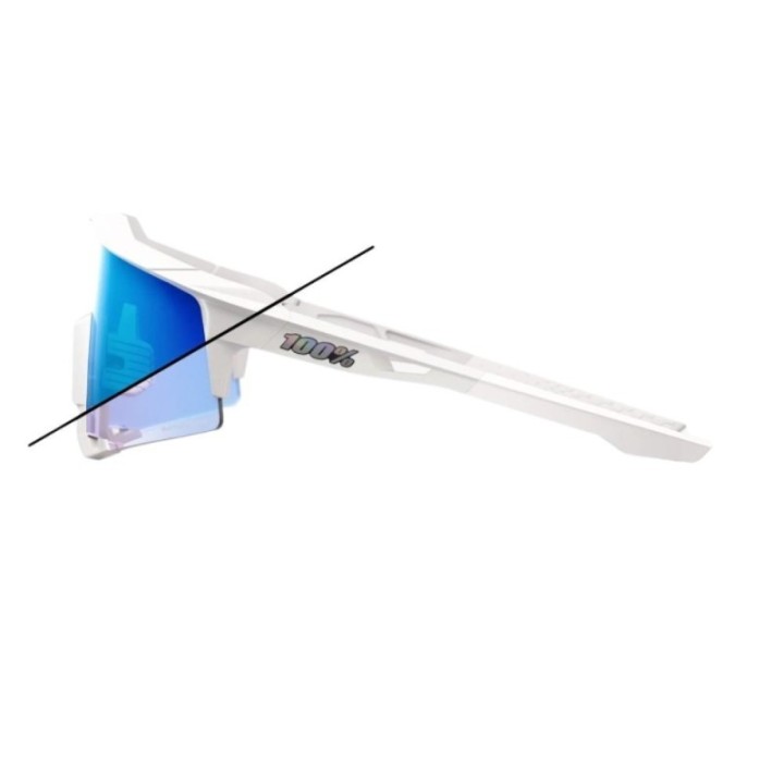 Lunettes 100% Speedcraft Bastille Blue Mirror Photochromic Lens