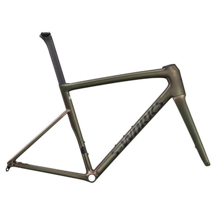 Cadre du S-Works Tarmac SL8 Gloss Cypress Metallic / Magenta To Gold Pearl / Satin Black Metallic 2025