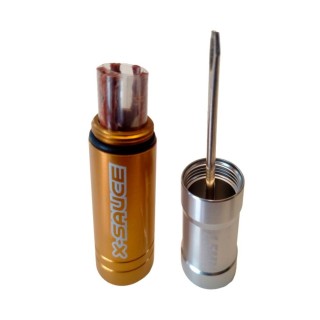 Cartucho de Mechas X-Sauce  3,5 mm Negro/Dorado