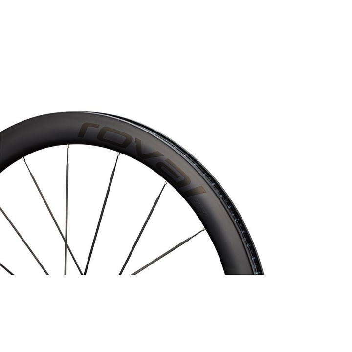 Rues Roval Rapide CLX III Satin Carbon/Gloss Black