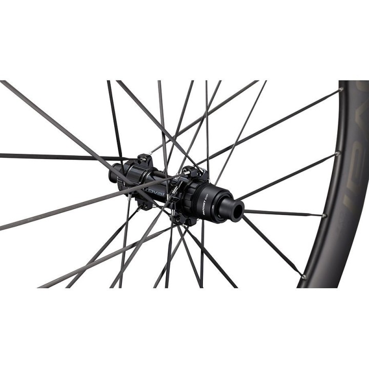 Rues Roval Rapide CLX III Satin Carbon/Gloss Black