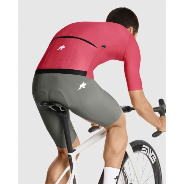 Maillot à manches courtes pour homme Assos Equipe R S11 Deadly Berry