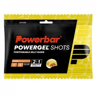 Gominolas PowerBar PowerGel Shots Orange | Nutrition cyclisme |