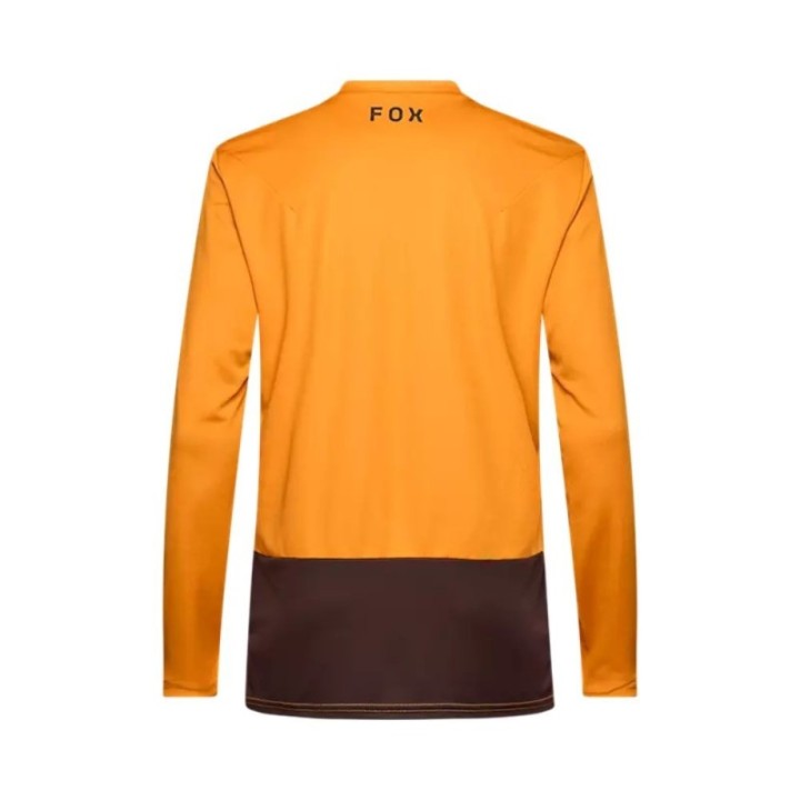 Camiseta Manga Larga Fox Ranger Head Marrón caramelo