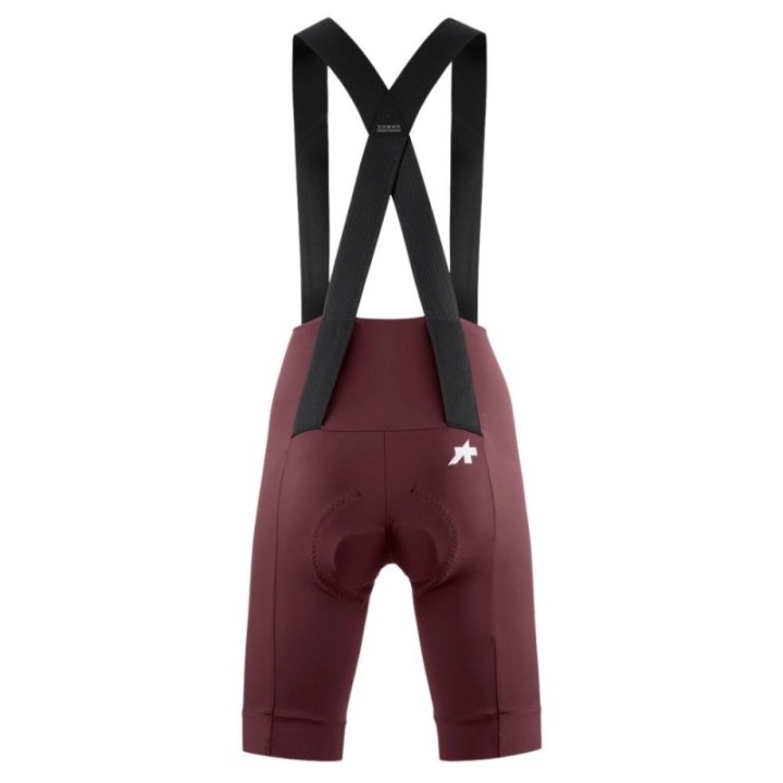 Culote Corto Assos Mujer UMA GT S11 Burgundy Red
