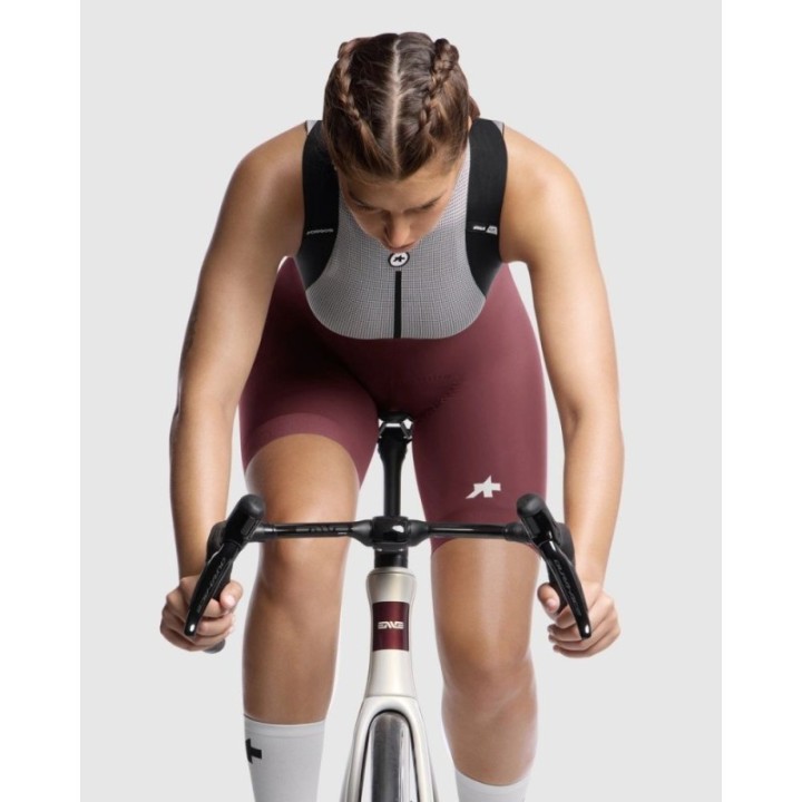 Cuissard court Assos Femme UMA GT S11 Burgundy Red