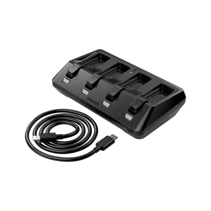 Chargeur batterie et câble sram e-tap / axs 4 ports