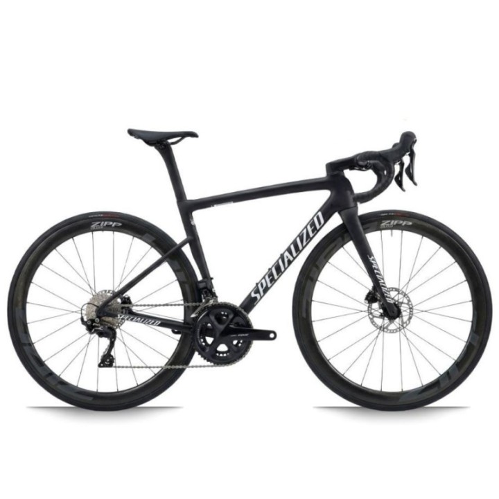 Vélo Specialized Tarmac SL8 Comp - Shimano 105 Di2 Carbone satiné / Blanc 2026 Zipp 303 S