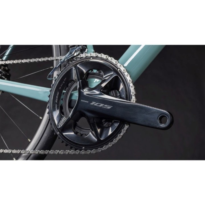 Bicicleta Cube Attain C:62 Race skylightblue´n´cyan 2026