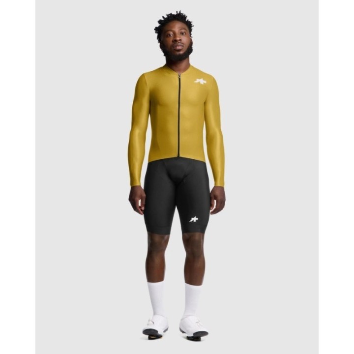 Maillot à manches longues pour homme Assos Mille GT S11 EVO Golden Yellow