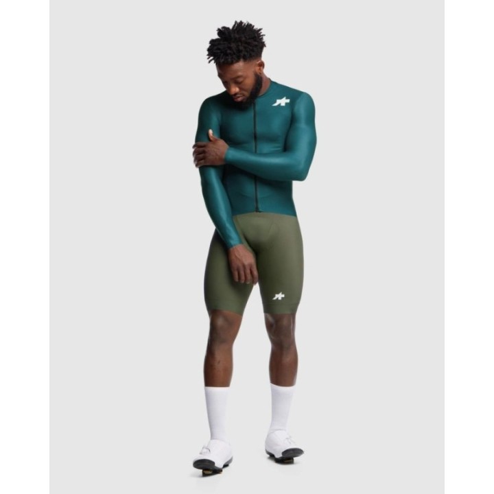 Maillot Manga Larga Hombre Assos Mille GT S11 EVO Deep Petrol