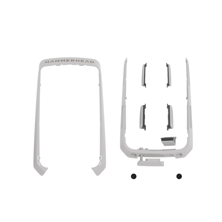 Coque Hammerhead + Boutons Gris