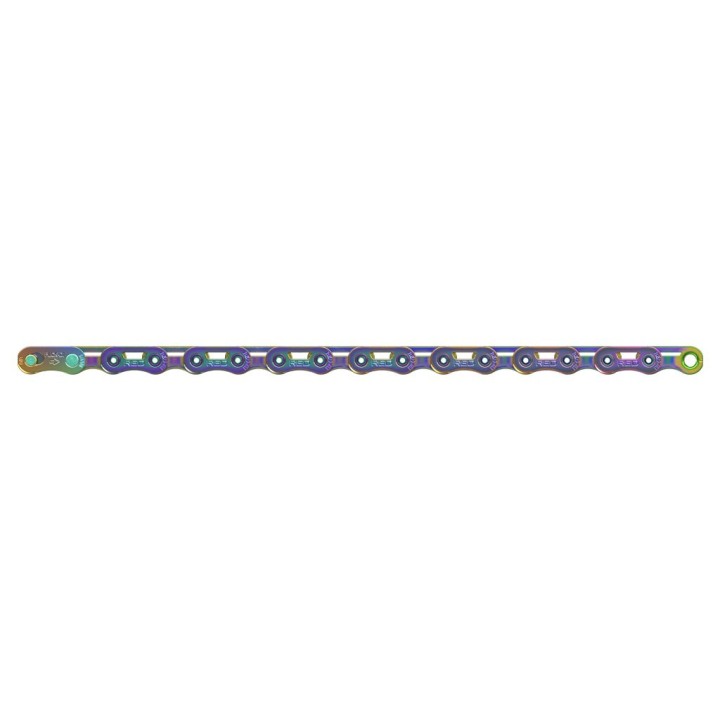 Cadena Sram Red E-Tap Axs E1 126 Es 12v Flattop Rainbow