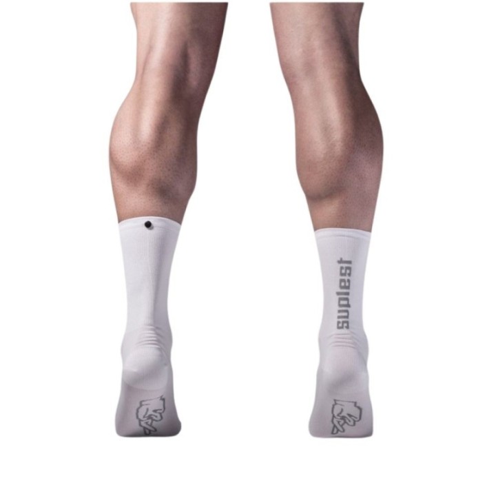 Calcetines Suplest by Fingerscrossed white/grey