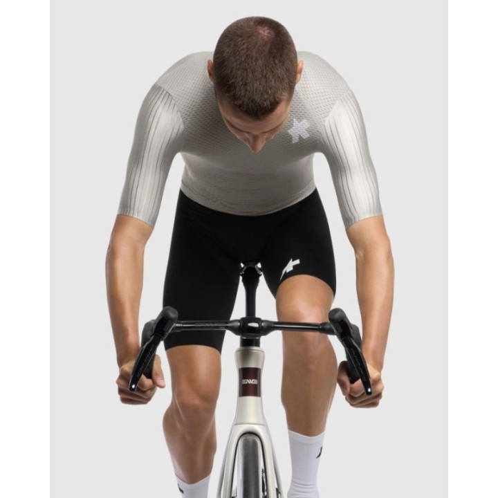 Maillot à manches courtes pour homme Assos Equipe RSR S11 Almond Milk