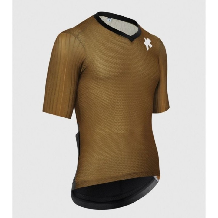 Maillot à manches courtes pour homme Assos Equipe RSR S11 Jupiter Gold