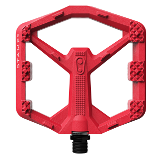 Pedales Crank Brothers stamp 0 large bright red