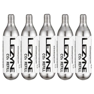 Bombonas Lezyne 20g co2 - 5 pack silver