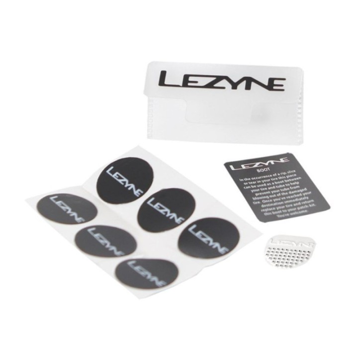 Rustines Lezyne smart patch kit clear