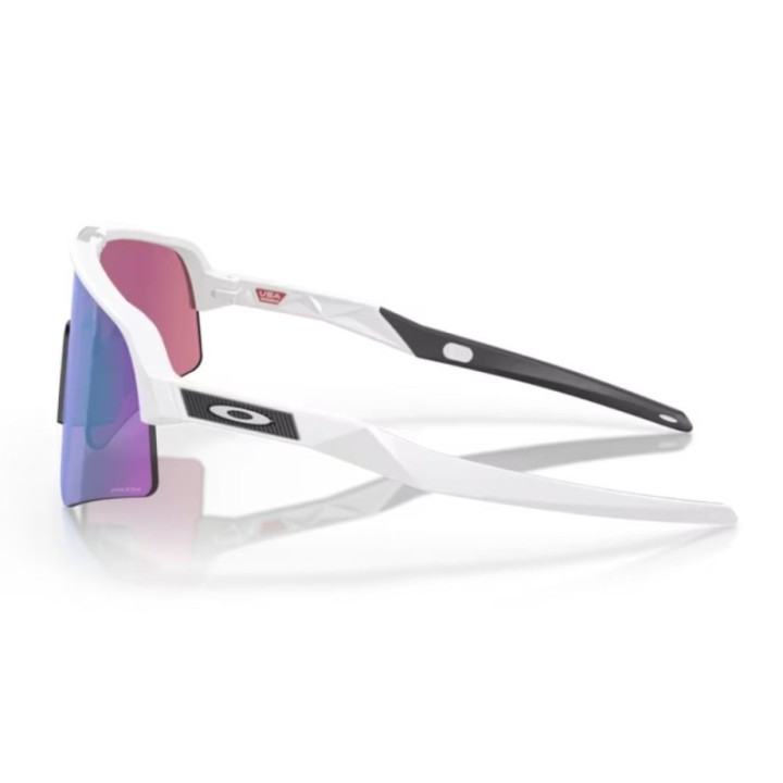 Lunettes Oakley Sutro Lite Sweep Verres prizm road jade/Monture matte white