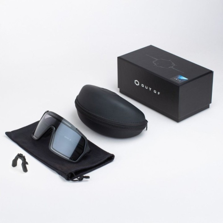 Lunettes Out Of Bot 3 Adapta Noir Verre IRID Clear Standard Medium