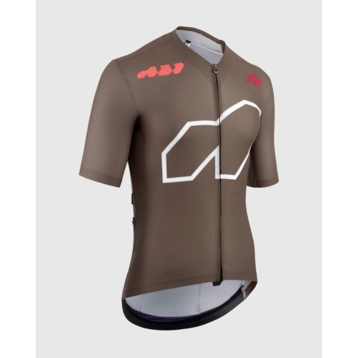 Maillot à manches courtes pour homme Assos Equipe R S11 We Are The a Moka Brown