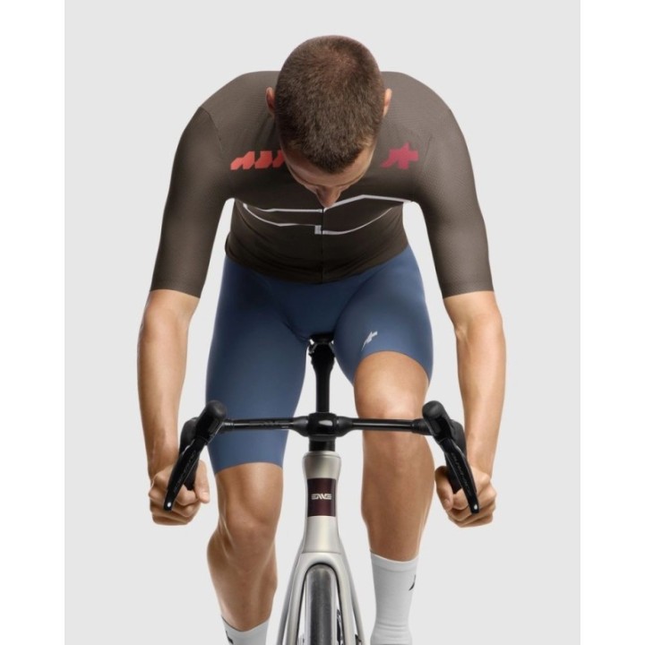 Maillot à manches courtes pour homme Assos Equipe R S11 We Are The a Moka Brown