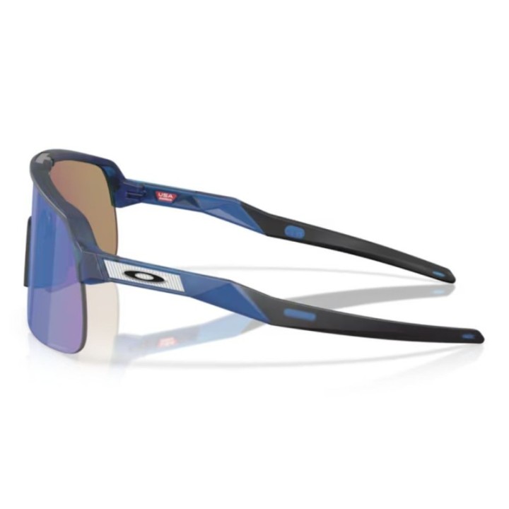 Lunettes Oakley Sutro Lite S Verres prizm sapphire/Monture matte transparent blue