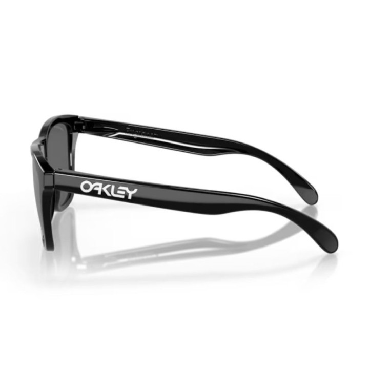 Lunettes Oakley Frogskins Verres prizm black/Monture polished black
