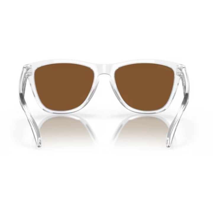 Gafas Oakley Frogskins Lentes prizm violet/Montura polished clear