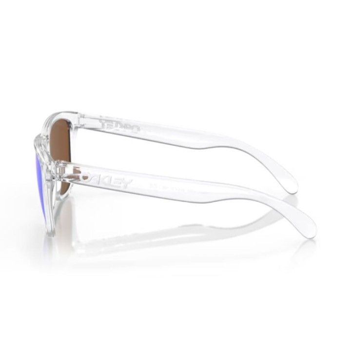 Gafas Oakley Frogskins Lentes prizm violet/Montura polished clear