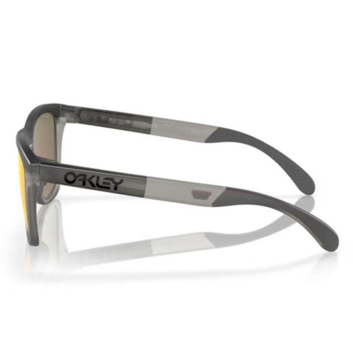 Lunettes Oakley Frogskins Verres prizm ruby/Monture matte grey smoke/grey ink