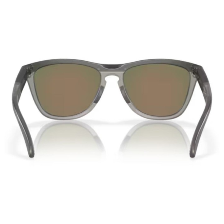 Lunettes Oakley Frogskins Verres prizm ruby/Monture matte grey smoke/grey ink