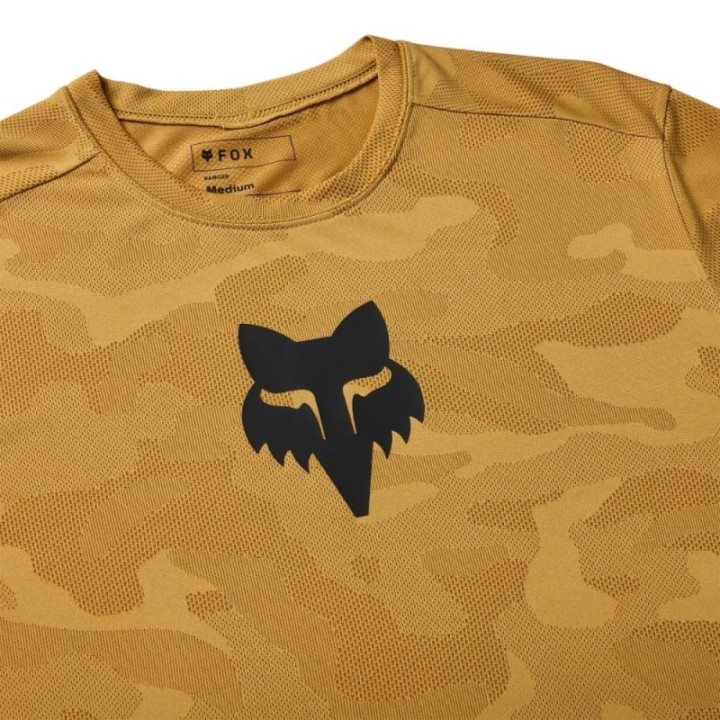 Camiseta Manga Corta Fox Ranger TruDri Bronce