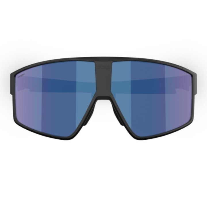 Lunettes Bliz P002 matt black smoke/multicolored blue