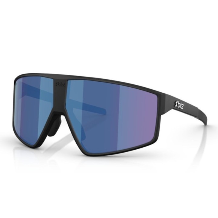 Gafas Bliz P002 matt black smoke/multicolored blue