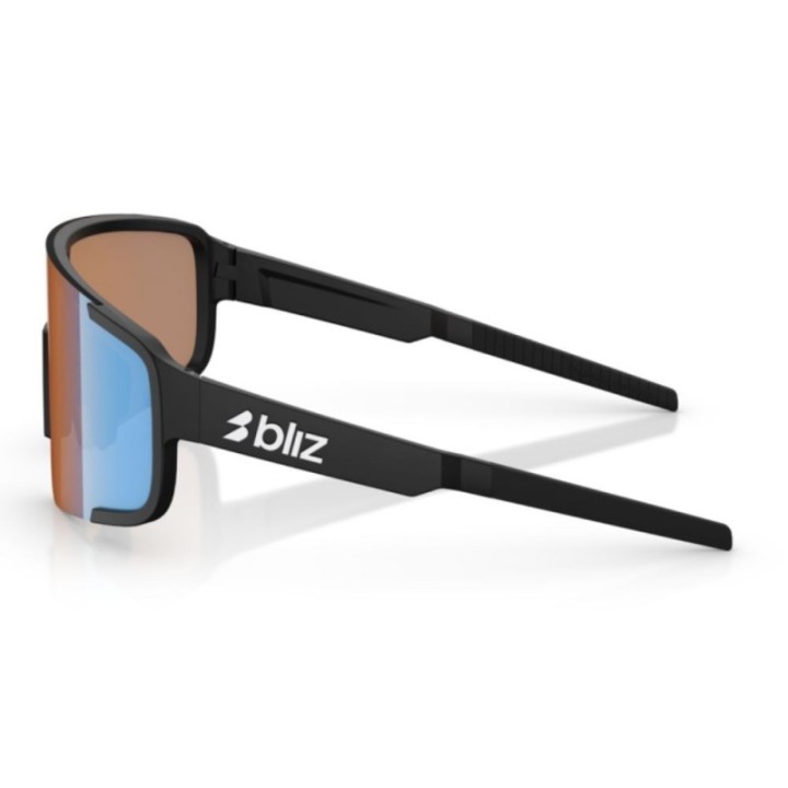 Gafas Bliz P003 matt black coral/orange mirror blue