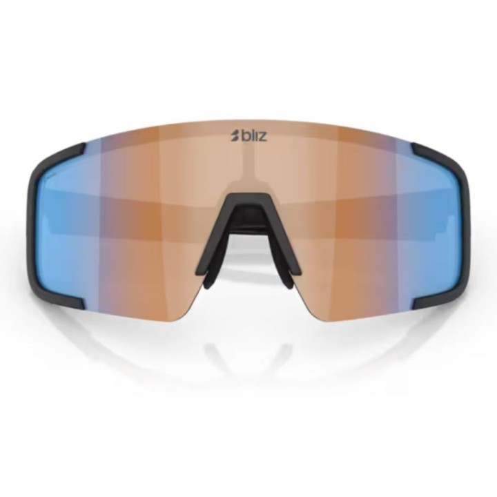 Gafas Bliz P003 matt black coral/orange mirror blue