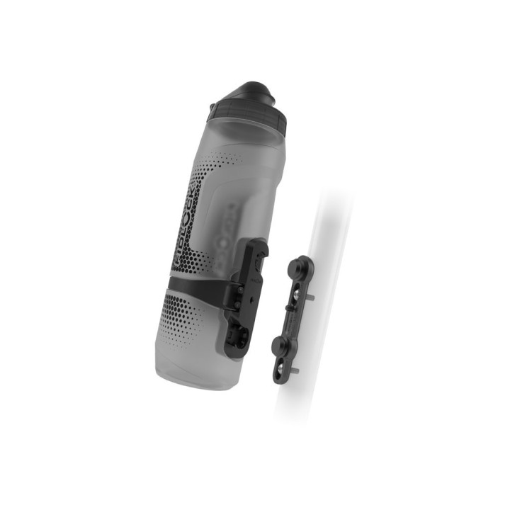 Bidon + base + connecteur Twist Fidlock 800ml gris