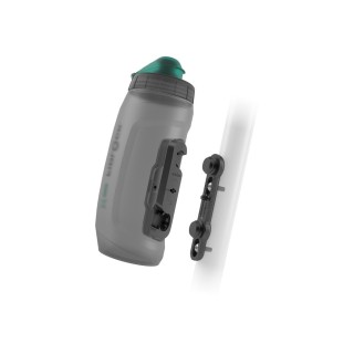 Bidón + base + Conector Twist Fidlock antibacterias 590ml gris