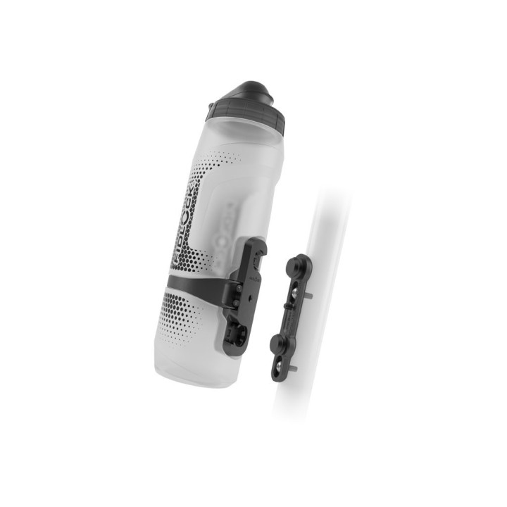 Bidón + base + Conector Twist Fidlock 800ml transparente