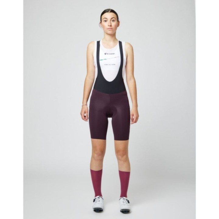 Pantalon court Pissei Primapelle pour femme prune