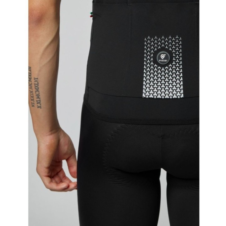 Maillot homme manches courtes Pissei Primapelle noir